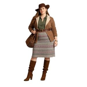 Ralph Lauren Black Label Midi Pencil Skirt Women’s Plus Size XXL 2XL